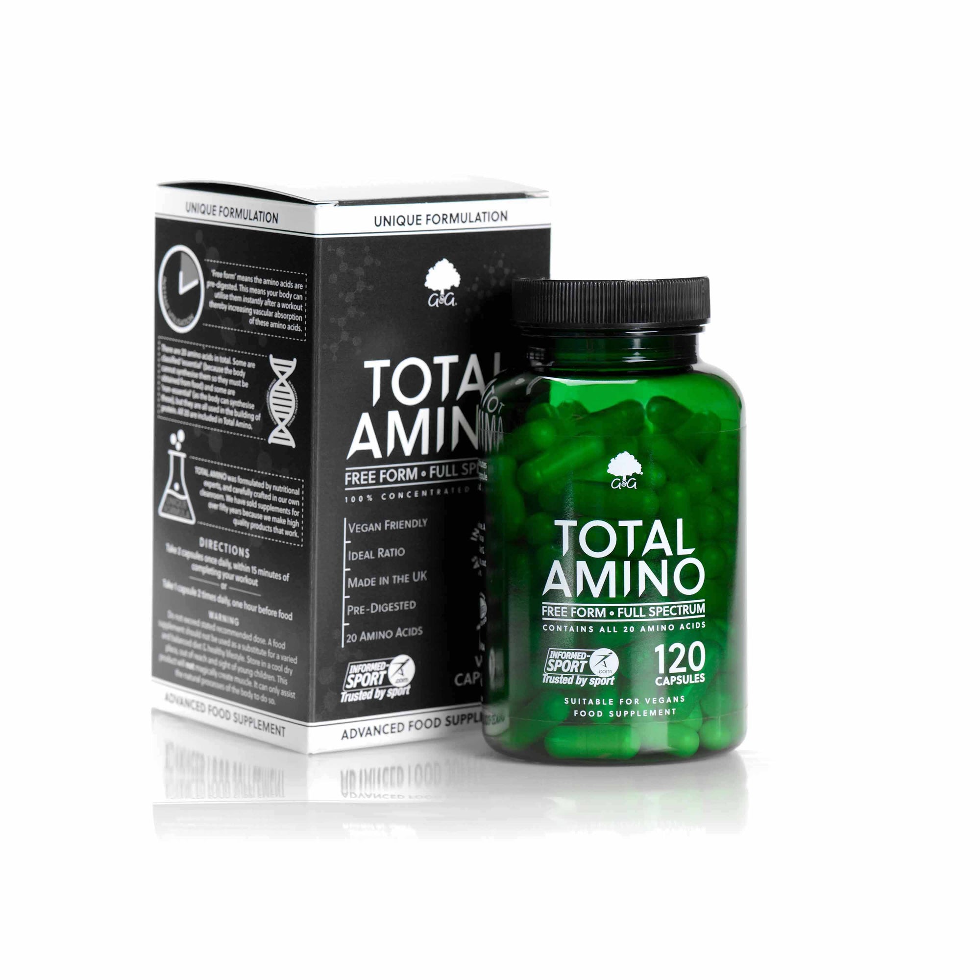 Total Amino - 120 Vegan Capsules