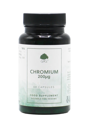 Chromium Picolinate 200µg - 60 Vegan Capsules