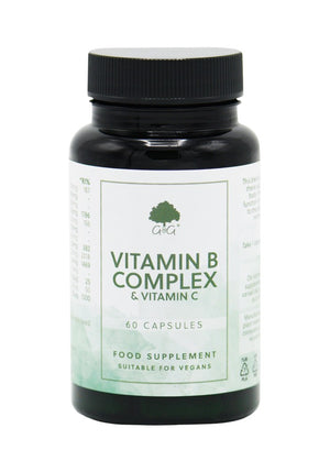 Vitamin B Complex & C - 60 Vegan Capsules